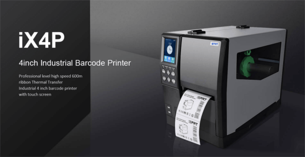 IDPRT iX4P industrial thermal transfer printer barcode specifications