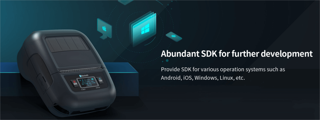 mobile printer barcode